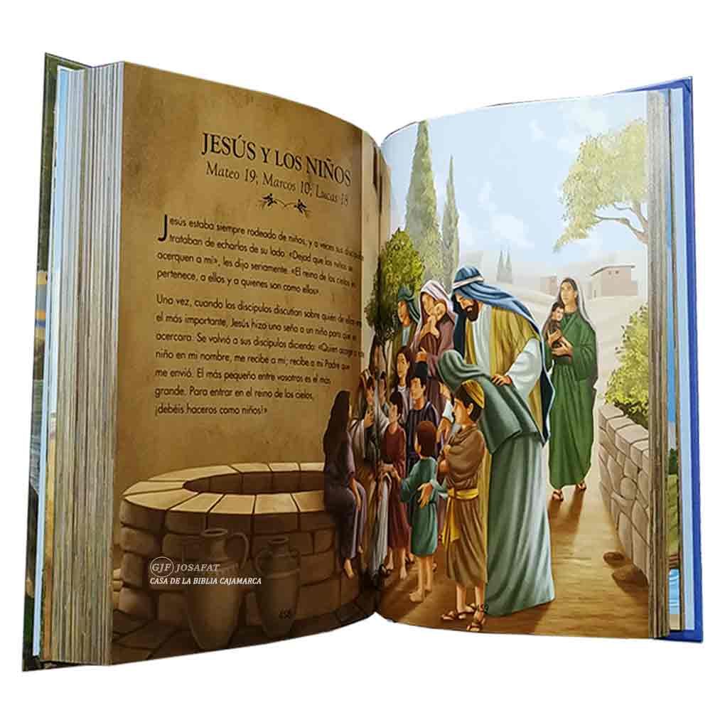 Biblia ilustrada para niños full color
