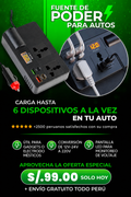 Fuente de poder para autos